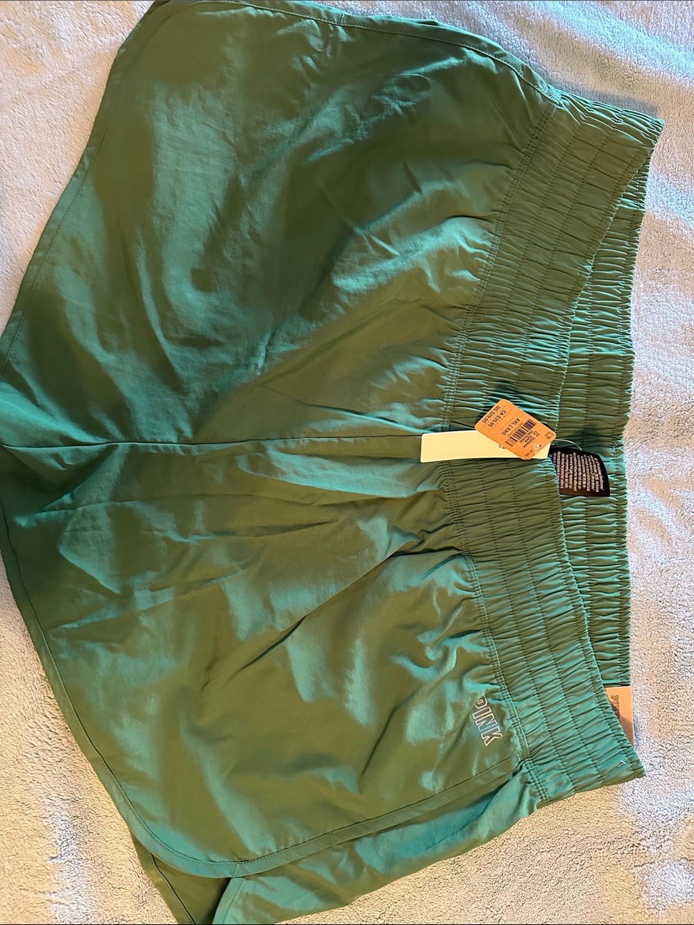 PINK Victoria's Secret Green Athletic Shorts
